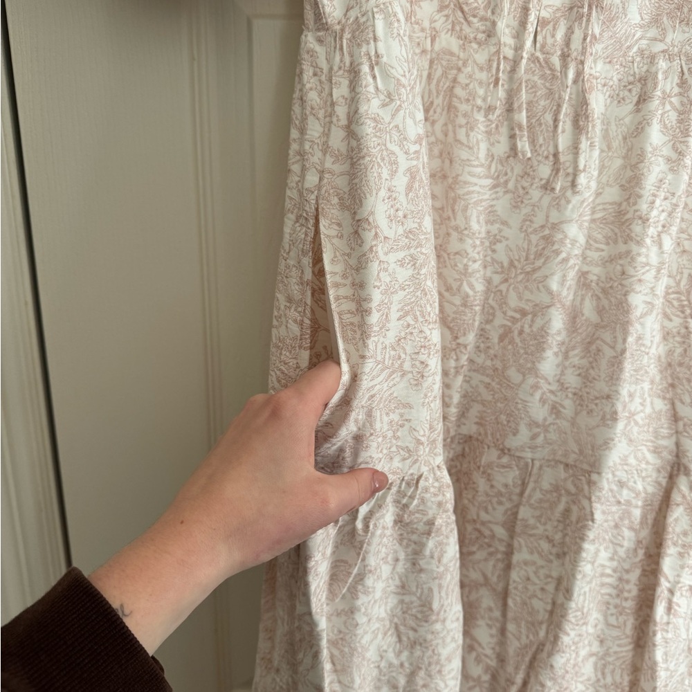 Bohme Cream Puff Sleeve Midi Dress - Picture 3 of 5